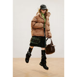 Unisex Coat Men's and Women's Loose Cotton Padded Jacket Cotton-Padded Coat