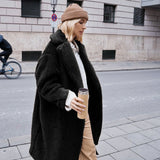 Women Fur Jacket Casual Plush Coat