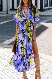 Women Dress Summer Sexy Fashionable with Side-Slit Dress
