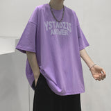 Men T Shirt All-Match Summer Loose Fashion