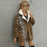 Women Fur Jacket Plush Fur Coat