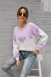 Women Pullover Sweater Knitwear Loose-Fitting Oversized Sweater