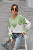 Women Pullover Sweater Knitwear Loose-Fitting Oversized Sweater