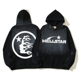 HS Hoodie Retro Distressed Loose Fleece