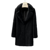 Women Fur Jacket Fashion Plush Coat