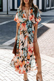 Women Dress Summer Sexy Fashionable with Side-Slit Dress