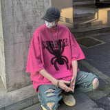 Men T Shirt Spider Print