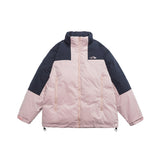 Unisex Coat Outdoor Student Loose Thick Coat Cotton-Padded Jacket