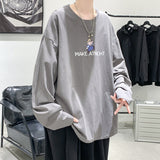 Men T Shirt Printed All-Matching Loose Casual
