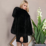 Women Fur Jacket Fashion Plush Coat