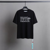 Ow T Shirts Graffiti Logo Pattern