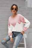 Women Pullover Sweater Knitwear Loose-Fitting Oversized Sweater