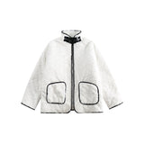 Unisex Coat Loose Lapel Plush Coat