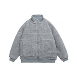 Unisex Coat Loose Lamb Wool Coat