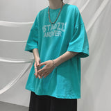 Men T Shirt All-Match Summer Loose Fashion