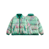 Unisex Coat Thickened Warm Lapel Cotton-Padded Jacket