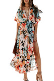 Women Dress Summer Sexy Fashionable with Side-Slit Dress