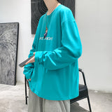 Men T Shirt Printed All-Matching Loose Casual