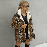 Women Fur Jacket Plush Fur Coat