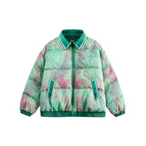 Unisex Coat Thickened Warm Lapel Cotton-Padded Jacket