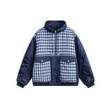 Unisex Coat Stitching Winter Cotton Dress Coat