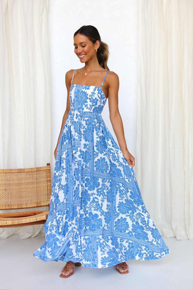 Women Dress Summer Strap Temperament Dress