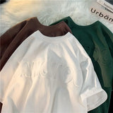 Men T Shirt Heavy Summer Oversize