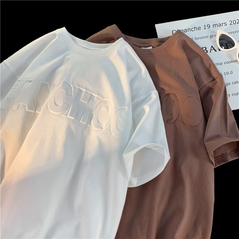 Men T Shirt Heavy Summer Oversize