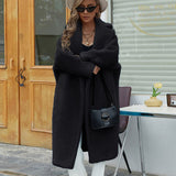 Women Fur Jacket Lambswool Warm Coat