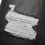 Men Jeans Ripped Leisure Loose All-Match