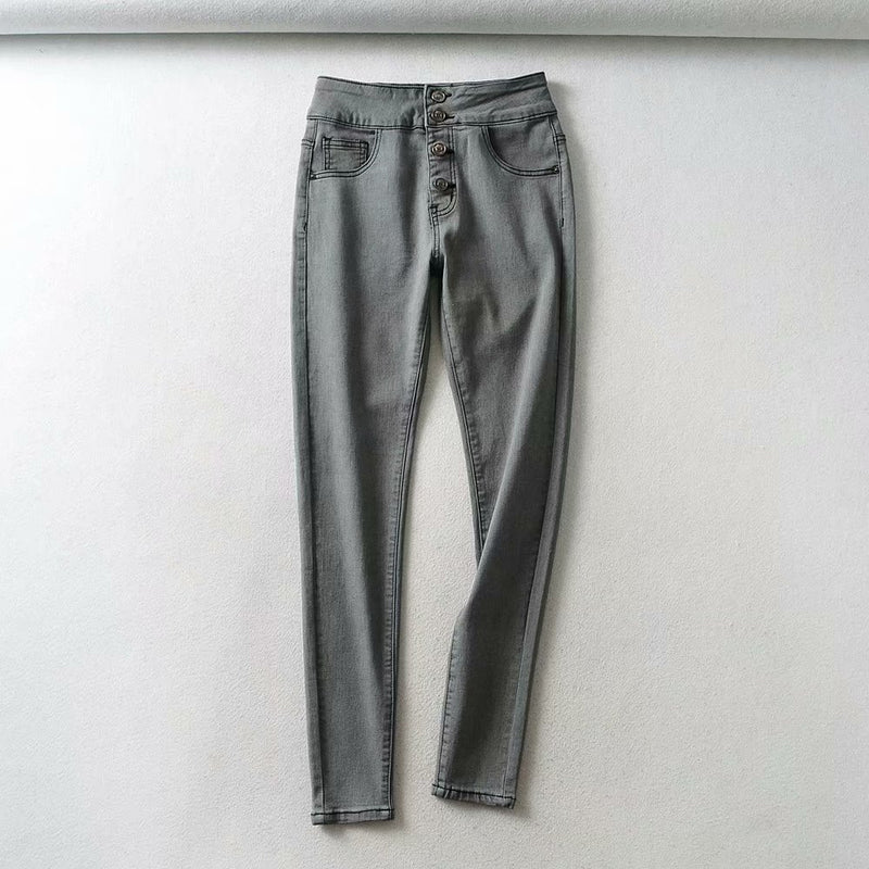 Women Jeans Skinny Slimming Slim Fit Stretch