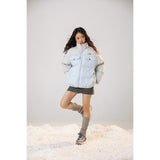 Unisex Coat Winter Warm Quilted Jacket Coat for Men and Women