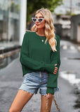 Women Pullover Sweater Fashion Loose Sweater