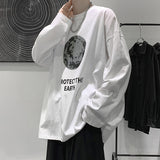 Men T Shirt Loose round Neck Bottoming Shirt