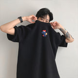 Men T Shirt Summer Versatile Loose