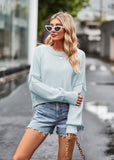 Women Pullover Sweater Fashion Loose Sweater