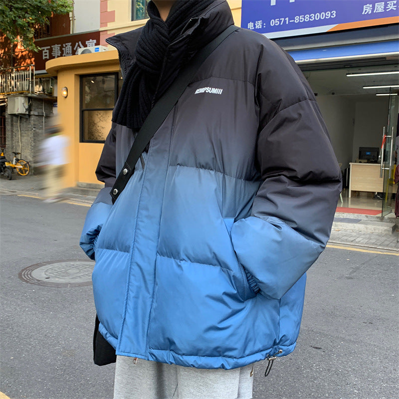 Men Cotton Coat Winter Loose Thick Cotton Coat
