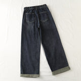 Women Jeans Fleece-lined Drawstring Leisure