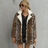 Women Fur Jacket Plush Fur Coat