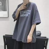 Men T Shirt All-Match Summer Loose Fashion