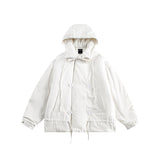Unisex Coat Double Breasted Warm-Keeping Cotton Clothing Baggy Coat