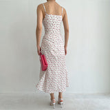 Women Dress Floral Slim-Fitting Sexy Dress