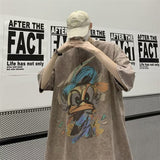 Men T Shirt Summer Distressed Heavy