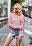 Women Pullover Sweater Fashion Loose Sweater