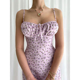Women Dress Floral Slim-Fitting Sexy Dress