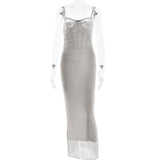 Women Dress Sexy Temperament Mesh Dress