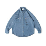 Unisex Shirt Retro Loose Casual