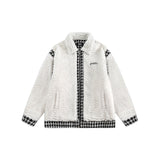 Unisex Coat Plush Padded Jacket Cotton Padded Coat Warm