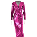 Women Dress Fashionable, Elegant and Sexy Hot Girl Pleated