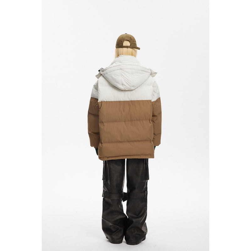 Unisex Coat Outdoor Winter Thickening Stand Collar Cotton-Padded Jacket